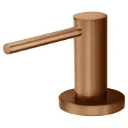 Round Soap Dispenser, Lustre Bronze