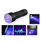 UV Ultra Violet 21 LED Flashlight Mini Blacklight Aluminum Torch Light Lamp L❤D