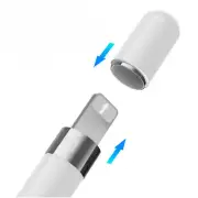 White Pencil Cap Replacement Magnetic Protective Case Cap For Apple Pencil a