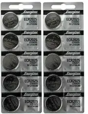 25 Pcs Energizer CR2025 ECR2025 3V FRESH Coin Button Batteries Fast Shipping