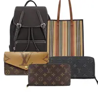 在飛比找momo購物網優惠-Louis Vuitton 路易威登monogram長夾xB