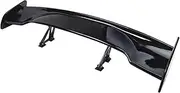 NZBZNNCVNM for Ford for Mustang Gt Wing Spoiler 2011 2013 2014 2015 2016 2018 Rear Car Diffuser Spoilers Tunning Carbon Fiber Accesorios Car Rear Bumper Diffuser Lip Spoiler(Glossy Black)