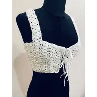 在飛比找蝦皮購物優惠-(按要求) Croptop Two Strap Shirt 