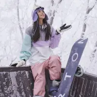 在飛比找蝦皮商城精選優惠-S&F 雪怡派滑雪服上衣單闆外套防水防風 男女拚色滑雪戶外衛
