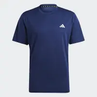 在飛比找Yahoo!奇摩拍賣優惠-Adidas TR-ES BASE T 男款 藍色 短袖上衣