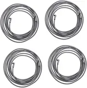 HOMSFOU 4pcs Digital Audio Cables Durability 5 Length Audio Cable for Home Theater Systems