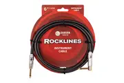 6 ft Noiseless Right Angle Instrument Cable