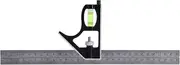 ACAGALA 300mm 12 - Adjustable Engineers Combination Square Set Kit Right Angle Ruler GD