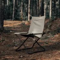 在飛比找露天拍賣優惠-【小牛】叢林日記戶外露營折疊椅鋁合金便攜式椅子snowpea