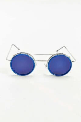 RARE! New Licensed Spitfire Round BLUE MOON Retro Style Unisex Sunglasses S123