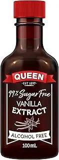 Queen 99% Sugar Free, Alcohol Free Vanilla Extract 100 ml