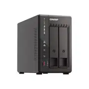 Qnap 2 Bay Nas No Disk Celeron Qc 2Ghz 8Gb Hdmi 2 Twr