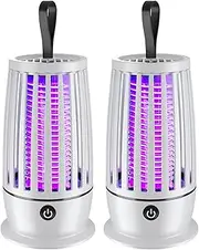 Zappify Bug Zapper 2.0, Zapify Bug Zapper 2.0, 2024 New Zapify Mosquito Zapper - Portable Mosquito Zapper, Multifunction Waterproof Mute Rechargeable Mosquito Zapper (White)