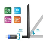 Simplecom NW632 Wifi 5 Bluetooth USB Adapter-Black
