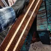 Maple Wenge blank for GUITAR Bass LUTHIER, CRAFTs exotic lumber
