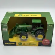 Ertl John Deere 8520 Diecast Farm Tractor Dual Wheels And Loader