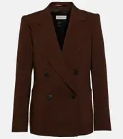 [Dries Van Noten] Dries Van Noten Double-breasted blazer AU 10 brown