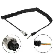 8 Pin Hand Speaker Microphone Replacement Cable Line Cord For ICOM Radio Duable