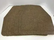 Wizkid Antimicrobial Urinal Mats, Brown, 2 Boxes, 8 Total Mats, Brand New