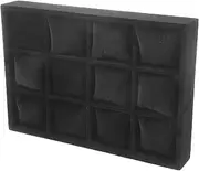 Healeved Bangle Display Tray Elegant Watch Organizer Holder with Mini Pillows for Watches Bracelets for Home Commercial Use Stylish Jewelry Storage