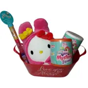 Unique and one of a kind Deluxe Hello Kitty Squishmallows Valentine's Basket