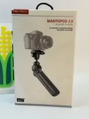 PGYTECH MantisPod 2.0 Vlogging Tripod with Ball Head, Classic Black