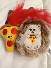 Quirky Kitty Hedge Hog & Pizza 2 pack #A58