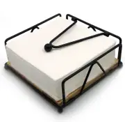 Napkin Holder for Table, Metal and Wood Napkin Holder, Standing Napkin Holders