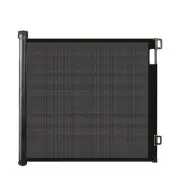 Retractable Mesh Baby Gate - 200cm (Black)