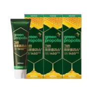 MEDIAN Green Propolis EWG 1450ppm Toothpaste 100g 3EA #Fresh Mint GREEN Korea