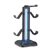 Gaming Controller & Headset Stand RGB Desk Holder with 9 Light Modes