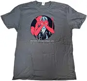 [Queens Of The Stone Age] T Shirt Villains 2017 Official Mens Charcoal Grey S