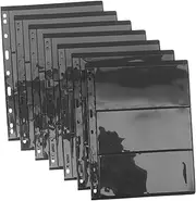 ULDIGI Stamp Holder for Stamp Collecting Book Card Collection Book and Black Binder