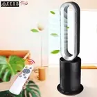 ANGELO Bladeless Cool Heat Electric Fan Remote Control Airflow Purification 3IN1