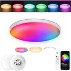 LED Ceiling Lights 30W Smart WIFI Bluetooth circle Light Dimmable Downlights110V