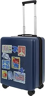 [Ful] USPS 22.5 Inch Carry on Luggage, U.s Mail Hardshell Rolling Suitcase with Spinner Wheels