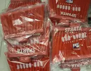 Case Of 12 Carlisle 368687EC05 Sparta Red Duo Sweep Broom Head
