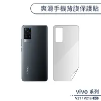 在飛比找蝦皮商城優惠-vivo V21 / V21s 5G 爽滑手機背膜保護貼 手