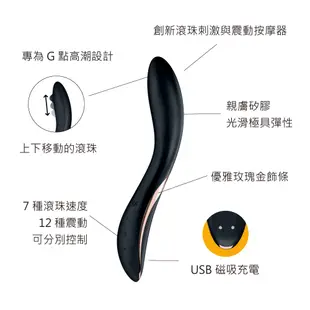 德國Satisfyer Rrrolling Explosion G點滾珠震動按摩器