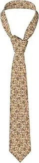 [YANYU] Labrador Retriever Dogs Print Men Necktie Classic And Stylish Ties For Business Weddings And Special Occasions, Black