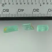 Emerald crystal, facet rough, Nigeria, 3.35 cts #127