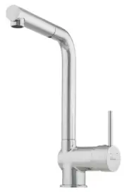 Oliveri Essentials Right Angle Sink Mixer Pull Out Chrome (ES570-P)