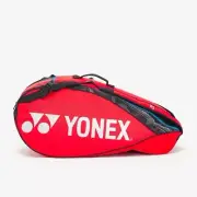 Yonex Pro Racquet 9 Pack Tennis Bag, Color Tango Red