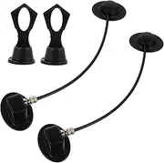 2Sets Safety Locks for Windows and Fridges Easy Install Childproof Security Locks Adhesive Window Locks for Cabinets and Doors