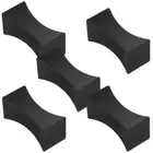 5 Pcs Alloy Chopstick Holder Travel Chopsticks Rest Rests Holders