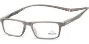 Montana Readers MR59C Magnetic MR59C Men's Glasses Grey Size +3.50 - Private Health Rebate - Blue Light Block Available