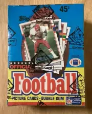 1989 Topps Football Wax Box BBCE Sealed