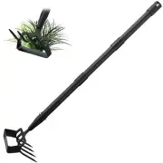 INFLATION Stirrup Hand Hula Hoe Heavy Duty Metal Gardening Weed Puller Tool 4...