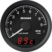 PIVOT DRXT Meter DUAL GAUGE RS Tachometer