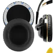 Geekria Protein Leather Ear Pads for SteelSeries Siberia V2 Headphones (Black)